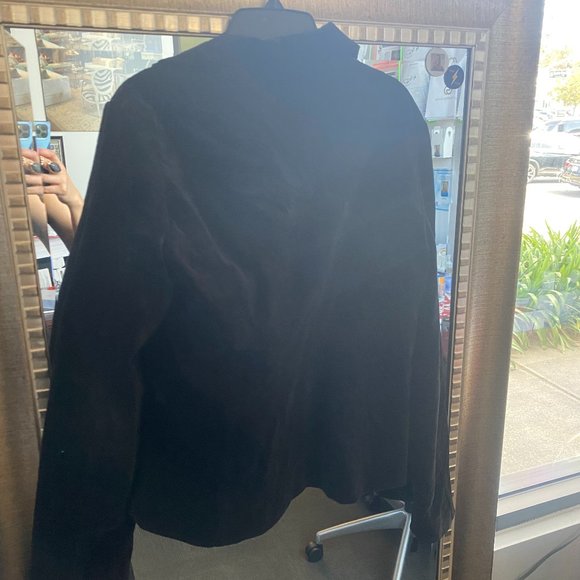 Black felt/velvet jacket - Picture 10 of 10